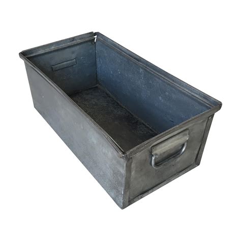 large metal storage box|7x14x2' high metal storage box.